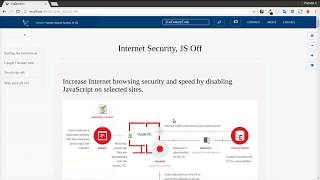 Increase speed and security, JavaScript Off. screenshot 5
