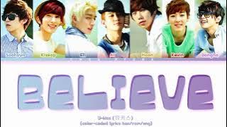 U-kiss (유키스) – Believe (Color-Coded Lyrics/가사 HAN/ROM/ENG)