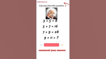 Only 1% Geniuses Can Solve This! 🤯 | Math Puzzle Challenge #shorts #mathspuzzle #mathsquiz #iqtest