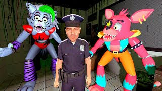 АНИМАТРОНИКИ ПУГАЮТ ОХРАННИКА FNAF COOP 1 ЧАС ► Garry's Mod