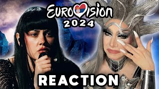 Teya Dora - Ramonda (LIVE) | Serbia 🇷🇸 | Reacting to Eurovision 2024