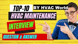 Top 10 HVAC maintenance Interview question and answer for Gulf job in Hindi | HVAC World | Series1