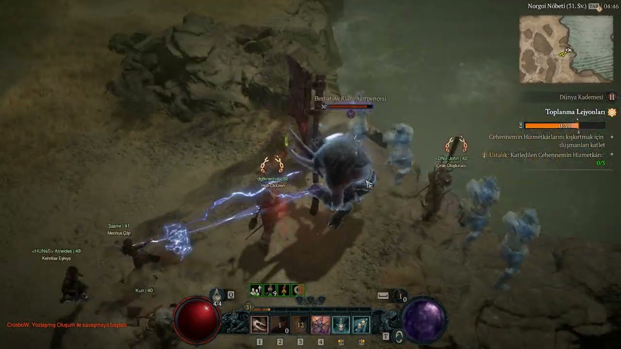 Legion Event -  30 Level Rogue- Diablo 4 - 3. Season