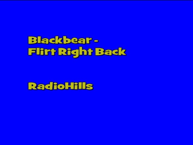 Blackbear - Flirt Right Back