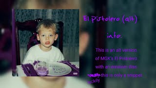 Mgk- El Pistolero (Eminem diss version)