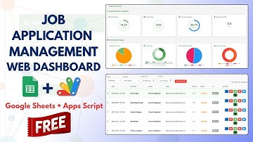 Webdashboard voor sollicitatiebeheer met Google Sheets en Appscript | E13