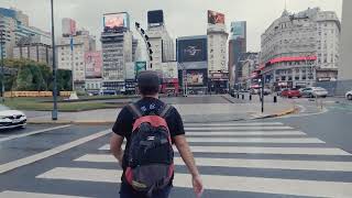 Buenos Aires - Corrientes Avenue to Lavalle Park | Virtual Tour [4K] by Howling Wind 3,301 views 2 years ago 22 minutes