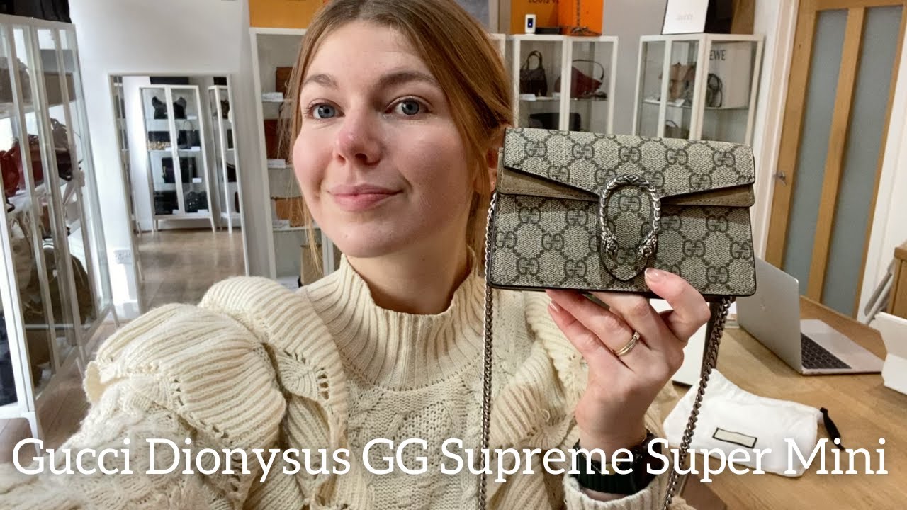 Dionysus GG Supreme super mini bag