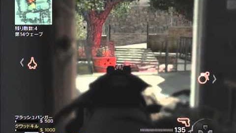 MW3サバイバルモードRESISTANCEパート２