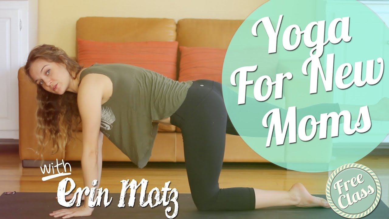 Yoga For New Moms Beginner Youtube