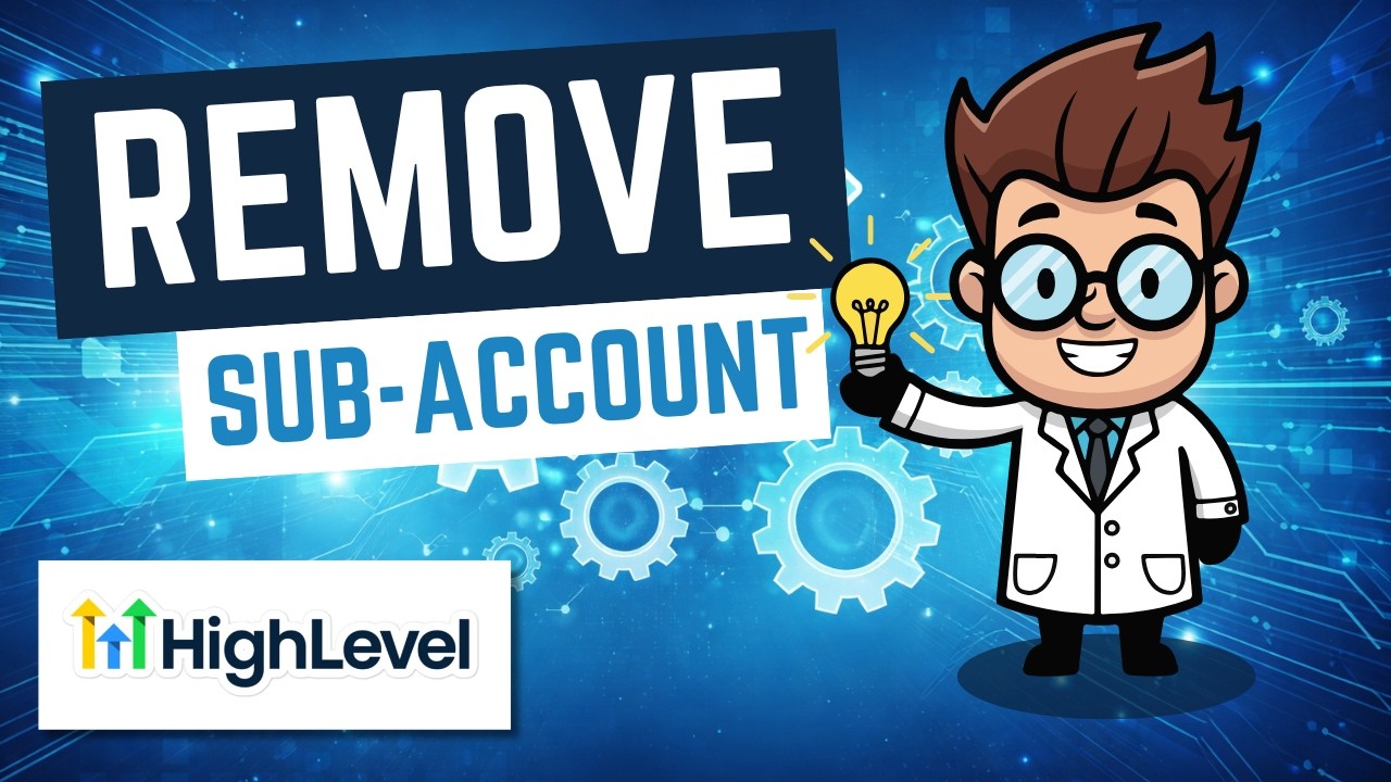 How to Remove a Sub account