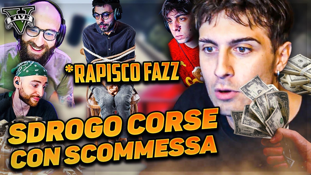 LE SDROGO CORSE CON SCOMMESSA !