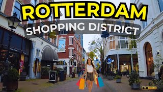 Rotterdam's Shopping Streets: Where Relaxation Meets Retail Therapy!