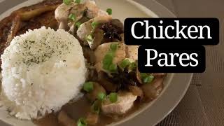 CHICKEN PARES RECIPE | the classic star anise Filipino dish using poached chicken breasts