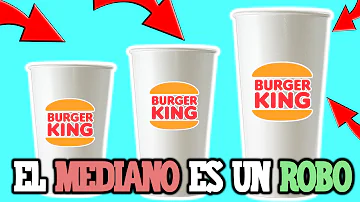 ¿Burger King todavía tiene refrescos?