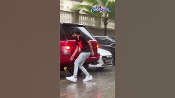 MC Stan is High On Style As He Poses For Pap During Rain | Entertainment News | #shorts #viral