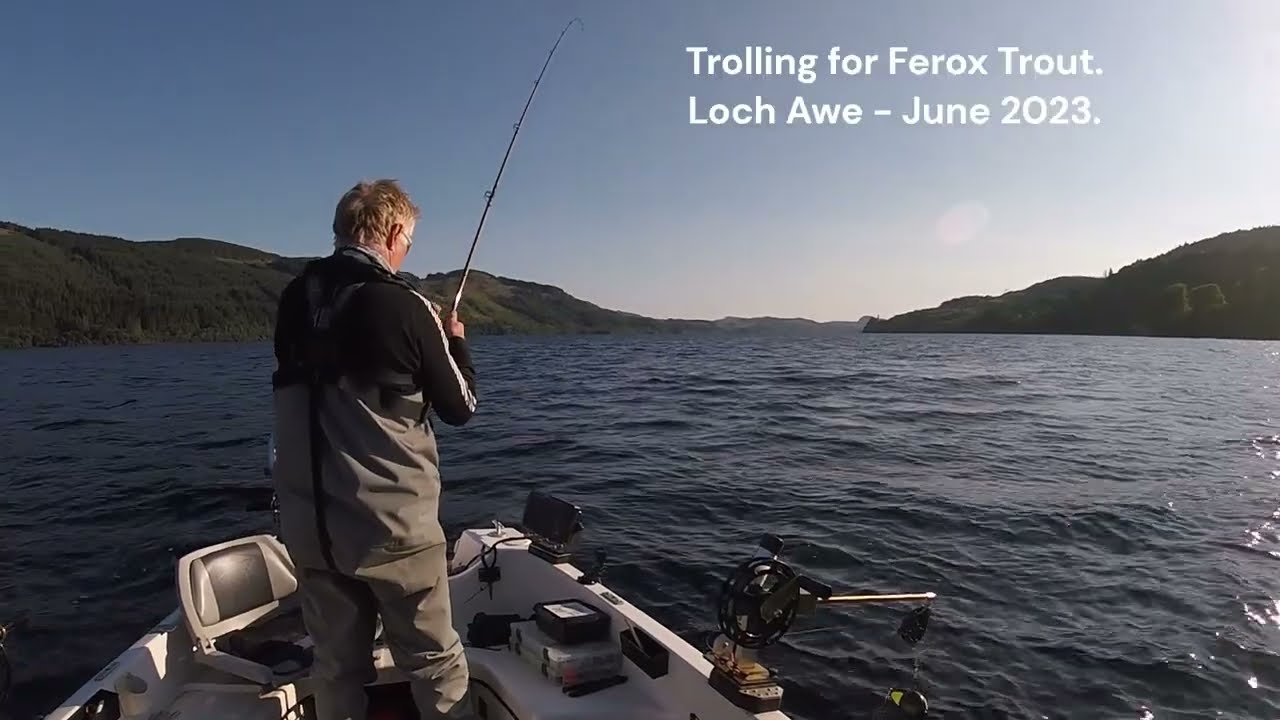 11lb-4oz Loch Awe Ferox Trout - June 2023.