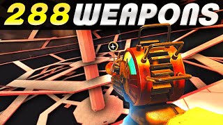 HOLY S*** 288 WEAPONS!!! NEW BIGGEST & HARDEST GUN GAME EVER...