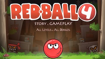 Complete Red Ball 4 game walkthrough: All bosses & All Levels completed