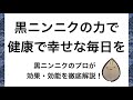 黒にんにくの効果・効能を研究論文をもとに８つ紹介