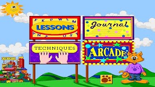 PAWS in Typing Town! (1997 Gameplay) screenshot 4