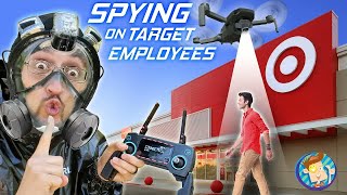 FV FAMILY! SPYING on TARGET Deliveries Essential Supplies Drone (FV Family Snake Camera Surprise Vlo