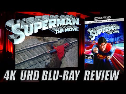 SUPERMAN THE MOVIE 4K UHD Blu-ray Review (1978)