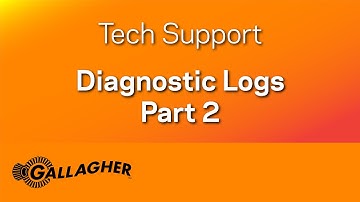 Diagnostic Logs Part 2