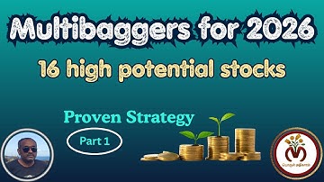 🔥16 Best Multibagger Stocks for 2026 🔥 High-Growth Picks & Proven Strategy | Part 1