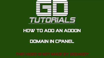 How to add connect install an Addon domain to cPanel and Install Wordpress