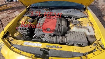 5.7L V8 Hemi engine rebuild time-lapse