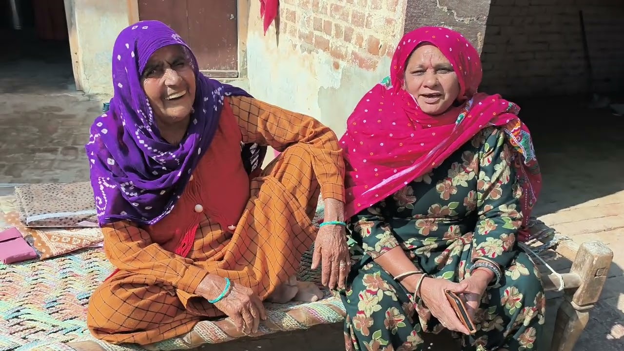 सासु मां को जगा कर मनाई मकर संक्रांति का त्यौहार (हरियाणवी रस्म संक्रांति)