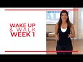 WAKE UP & Walk! Week 1 | Walk At Home YouTube Workout Series | Mini Walk & Sculpt Arms