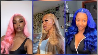 Wig Install Compilations | Frontal and Closure Color Instals of 2022