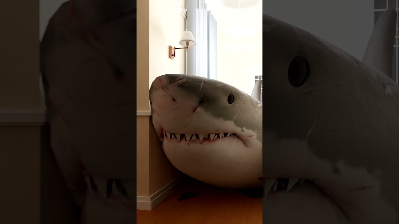 A SHARK BROKE INTO MY HOUSE