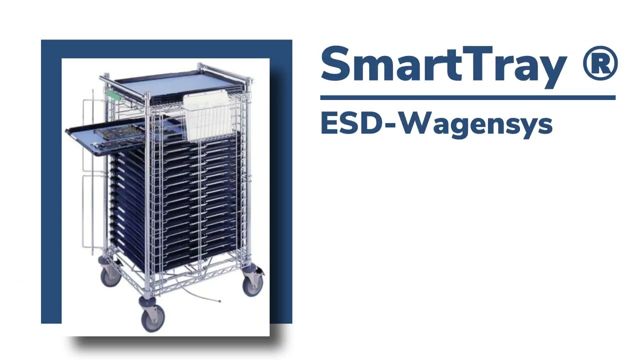 ESD Tablett-Wagen