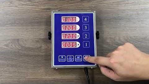 YOOYIST commercial kitchen timer 4 channels