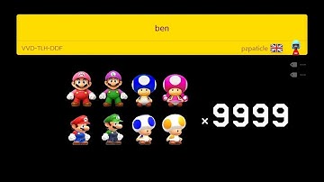 Super Mario Maker 2 – 4 Players (World 3, 4) Super Worlds Local Multiplayer Co Op