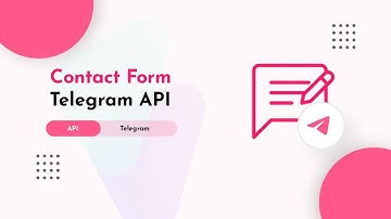 Send HTML Form Data to Telegram Bot Using HTML, CSS, JS, and Telegram API