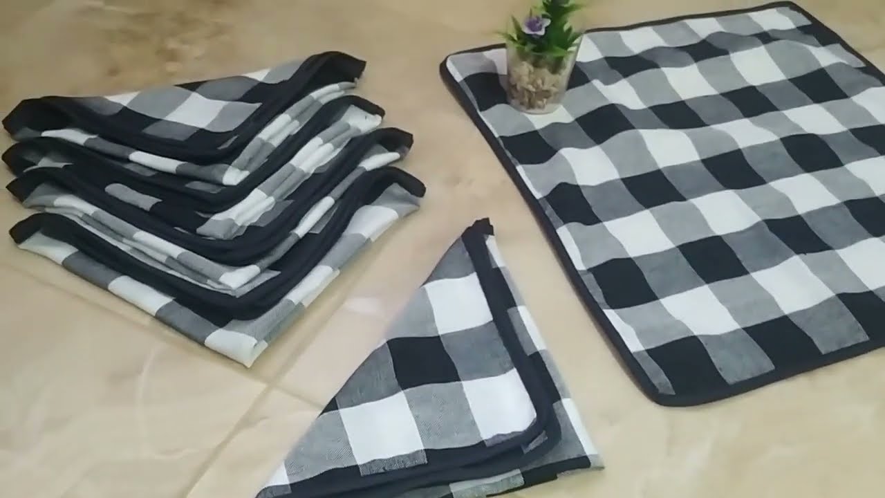 كيفية خياطة مناديل المطبخ مع سعر البيع#couture