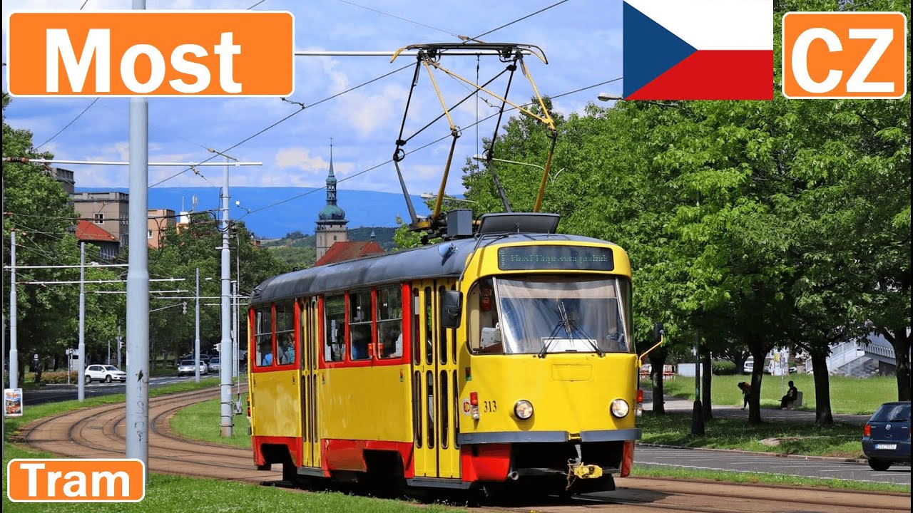 🇨🇿 MOST TRAMS 2021 | Tramvaje v Mostě【4K】