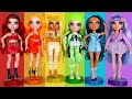 Wir packen 6 COOLE Rainbow High Puppen mit modischen Outfits aus