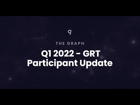 The Graph- Q1 Quarterly GRT Participant Update