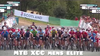MENS XCC UCI Mountain Bike Cross-country Short Track Glasgow 2023