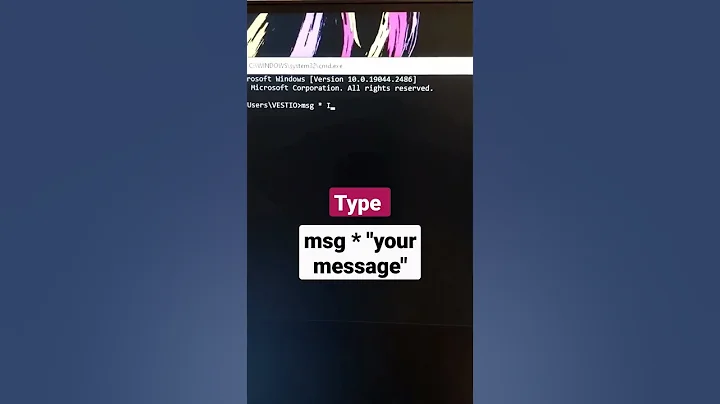 Windows CMD prank you didn't know. 🙃 #fun #prank #shorts