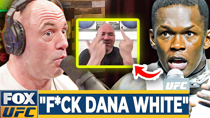 Joe Rogan LOSES IT After Israel Adesanya Says F*CK DANA!
