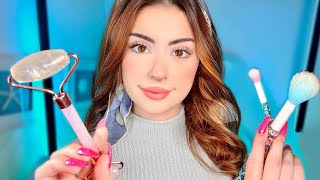 ASMR DOING YOUR MAKEUP FAST \& Aggressive 🌸 Layered Sounds, Roleplay, Personal Attention, CHAOTIC