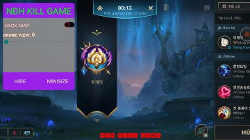 (Tốc Chiến) Review Hack Map and DroneView Wild Rift Android 2.3.0 Stable Antiban 100% For Only Root