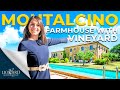 Farmhouse with Vineyard For Sale In Montalcino | Lionard