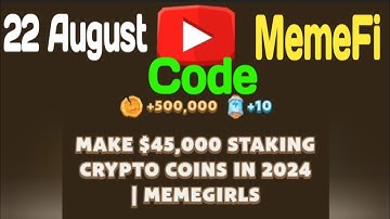 Make $45,000 Staking Crypto Coins Video Code In Meme Fi ( 100% Cracked )🎉